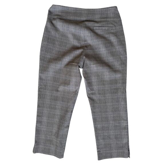 NWOT Margaret M Plaid Straight Leg Pants Size Small Petite - Picture 2 of 5